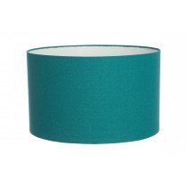 Hand Made Teal Linen Lampshade