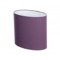 Hand Made Mauve Purple Oval Lampshade