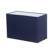 Hand Made Navy Blue Rectangle Lampshade