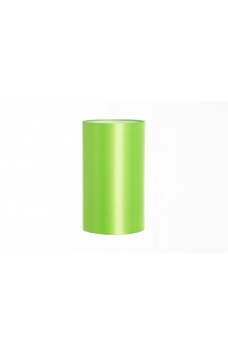 Hand Made Lime Green Satin Cylinder Lampshade