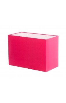 Hand Made Neon Hot Pink Rectangle Lampshade