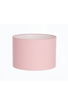 Hand Made Shell Pink Linen Lampshade